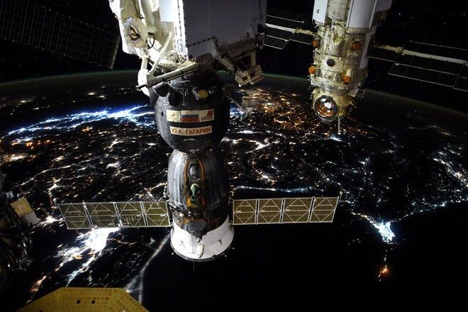 In six months, he took over 245,000 photos from an altitude of 400km.
