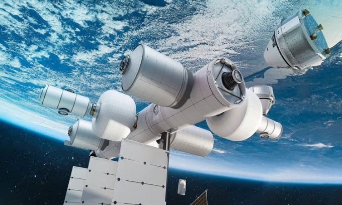 Design of the Orbital Reef space station.