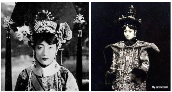 Empress Wanrong at the end of the Qing Dynasty