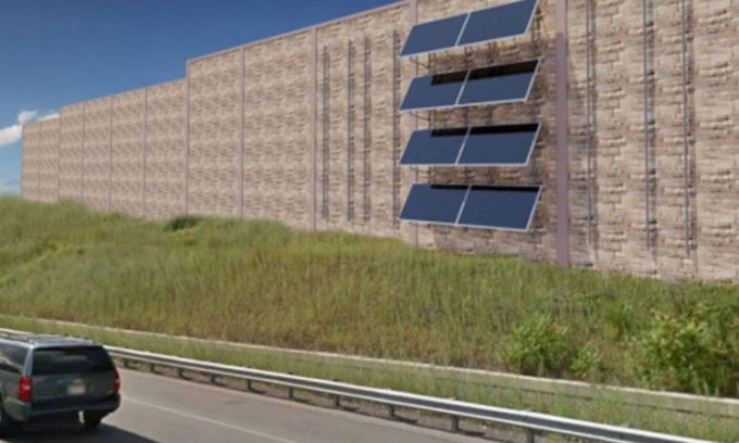 Sound barriers can be utilized for solar power generation.