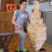 video 12 year old boy sets record balancing 1 400 wood blocks 116745