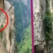 video awakening with the small road next to the high mountain in china 115633