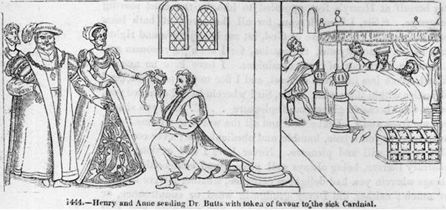 King Henry VIII and Queen Anne Boleyn