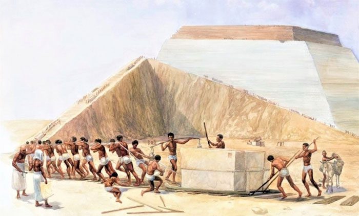 Recent discoveries show that the pyramids were not built by slaves.