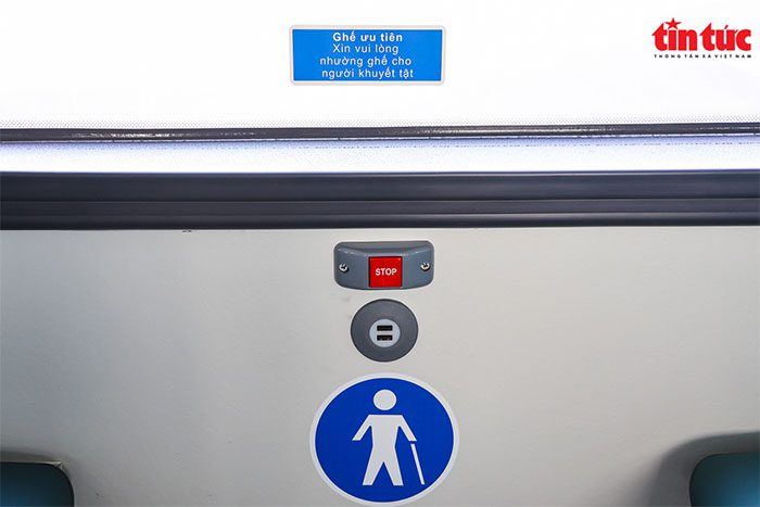 Priority seating for disabled individuals.